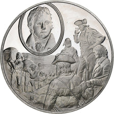 Deutschland, Medaille, Les Grands Explorateurs, Sir Alexander Mackenzie, Silber