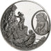Germany, Medal, Les Grands Explorateurs, Sir Edmund Hillary, Silver, AU(50-53)