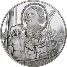 Germany, Medal, Les Grands Explorateurs, Vitus Bering, Silver, AU(50-53)