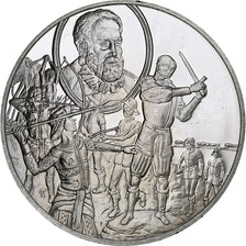 Allemagne, Médaille, Les Grands Explorateurs, Magellan, Argent, TTB+
