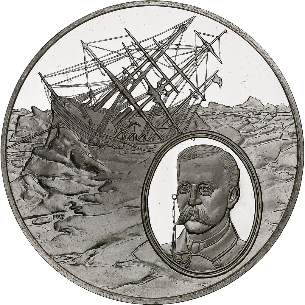 Deutschland, Medaille, Les Grands Explorateurs, George Washington de Long