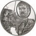 Germany, Medal, Les Grands Explorateurs, Sir Vivian Fuchs, Silver, AU(50-53)