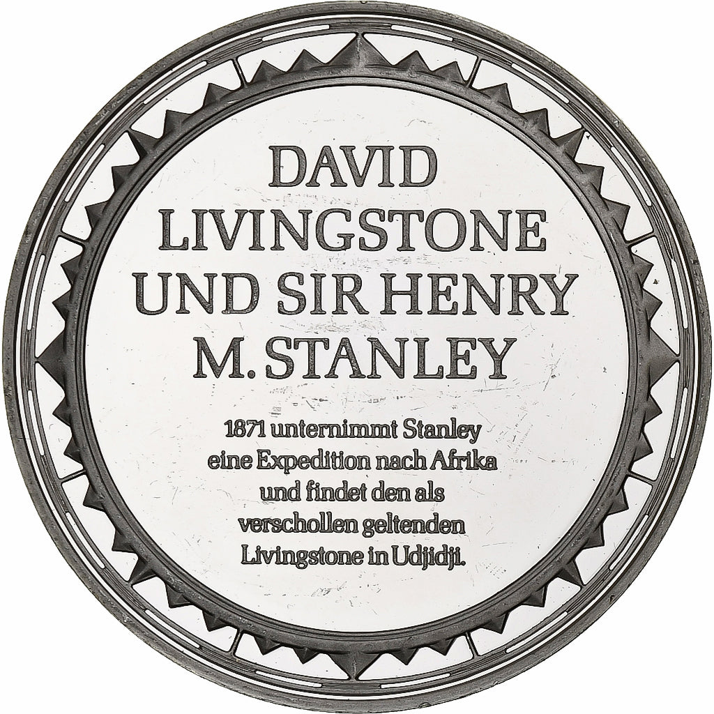 Germany, Medal, Les Grands Explorateurs, David Livingstone, Sir Henry M.