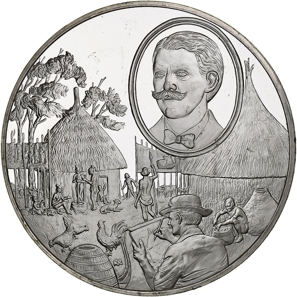 Allemagne, Médaille, Les Grands Explorateurs, Georg August Schweinfurth