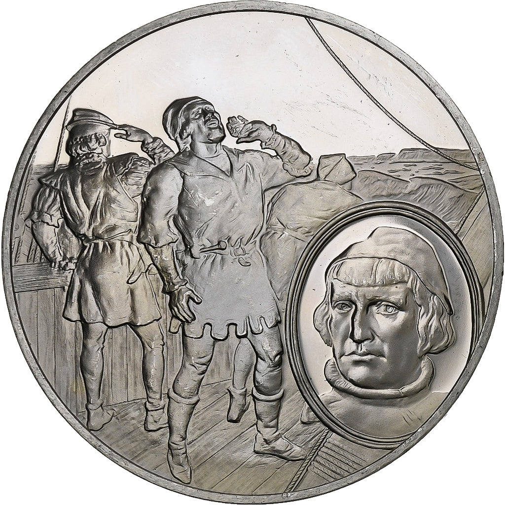 Germania, medaglia, Les Grands Explorateurs, John Cabot, Argento, BB+