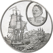 Alemania, medalla, Les Grands Explorateurs, Fabian Gottlieb von Bellingshausen