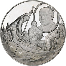 Deutschland, Medaille, Les Grands Explorateurs, Rinzo Mamiya, Silber, SS+