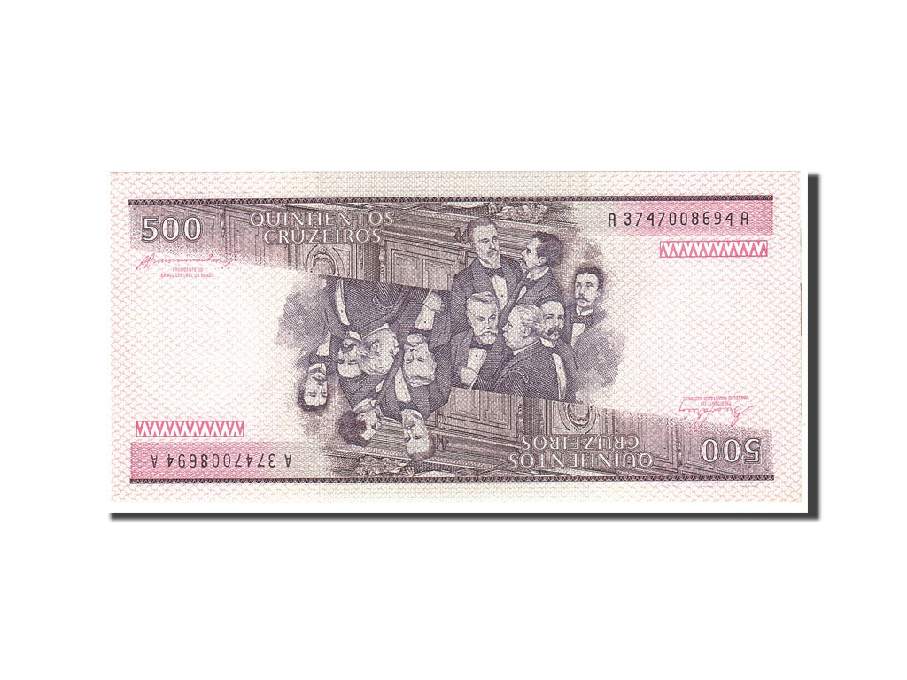 Banknote, Brazil, 500 Cruzeiros, 1981, Undated, KM:200b, UNC(65-70)