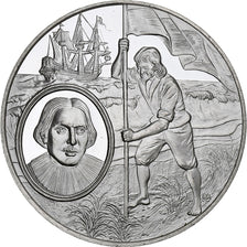 Germany, Medal, Les Grands Explorateurs, Abel Janszoon Tasman, Silver, AU(50-53)