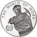 France, Médaille, Nations Unies, The World of Work, 1974, Argent, TTB+
