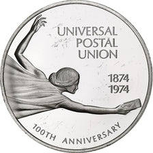 France, Medal, Nations Unies, Universal Postal Union, 1974, Silver, AU(50-53)