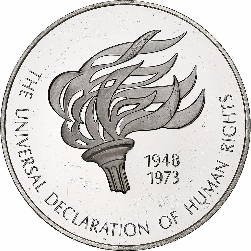 France, Medal, Nations Unies, Universal Declaration of Human Rights, 1973