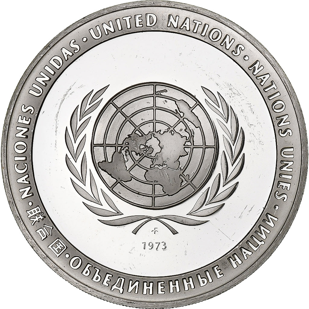 France, Medal, Nations Unies, Universal Declaration of Human Rights, 1973