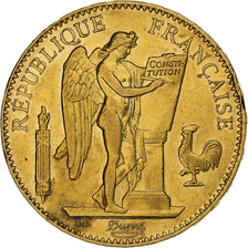 France, 100 Francs, Génie, 1882, Paris, Gold, AU(50-53), Gadoury:1137, KM:832