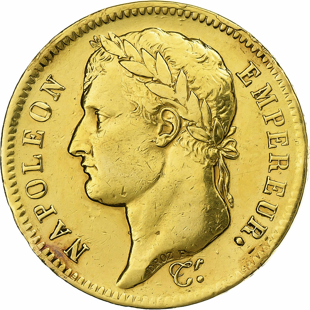 France, 40 Francs, Napoléon I, 1812, Paris, Or, TTB, Gadoury:1084, KM:696.1