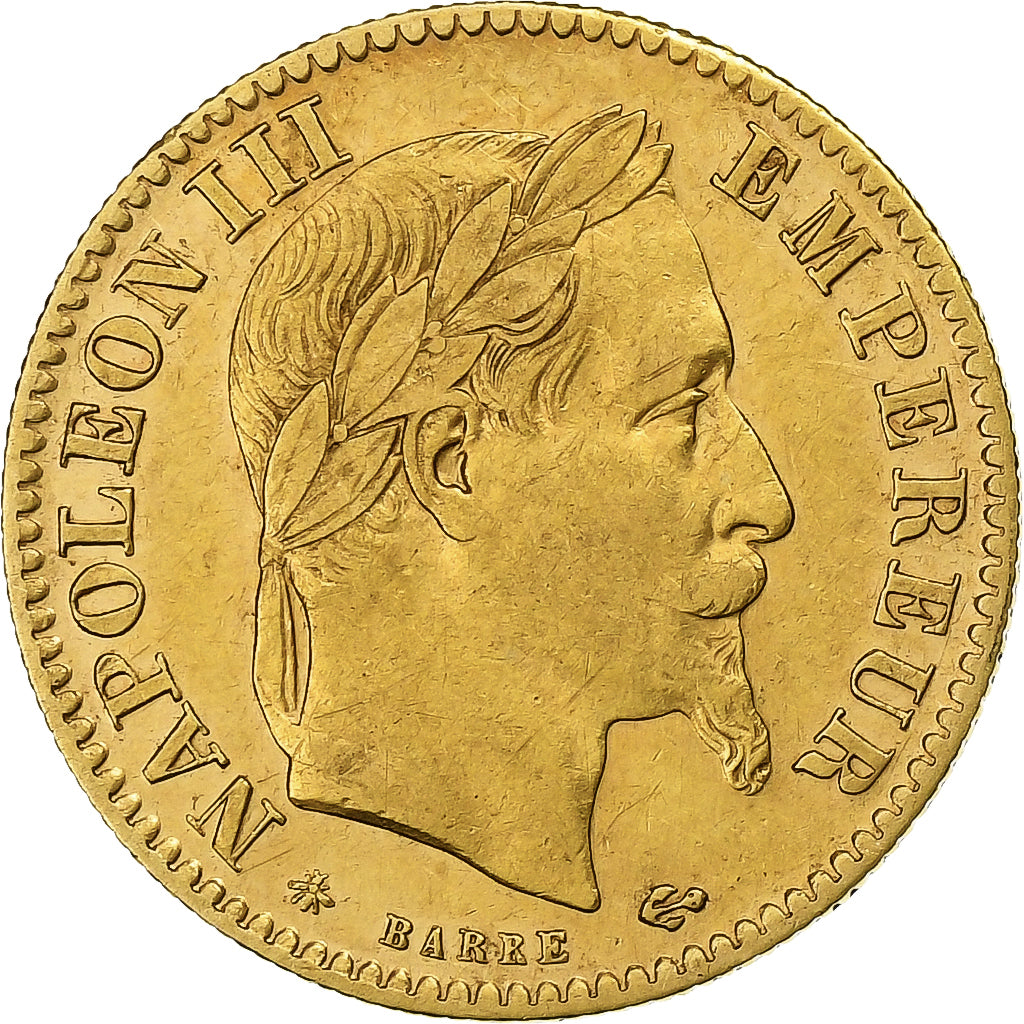 France, Napoléon III, 10 Francs, 1864, Paris, Or, TTB, Gadoury:1015, KM:800.1