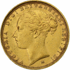Australia, Victoria, Sovereign, Souverain, 1886, Melbourne, Gold, AU(50-53)