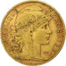 France, 10 Francs, Marianne, 1907, Paris, Gold, AU(50-53), Gadoury:1017, KM:846
