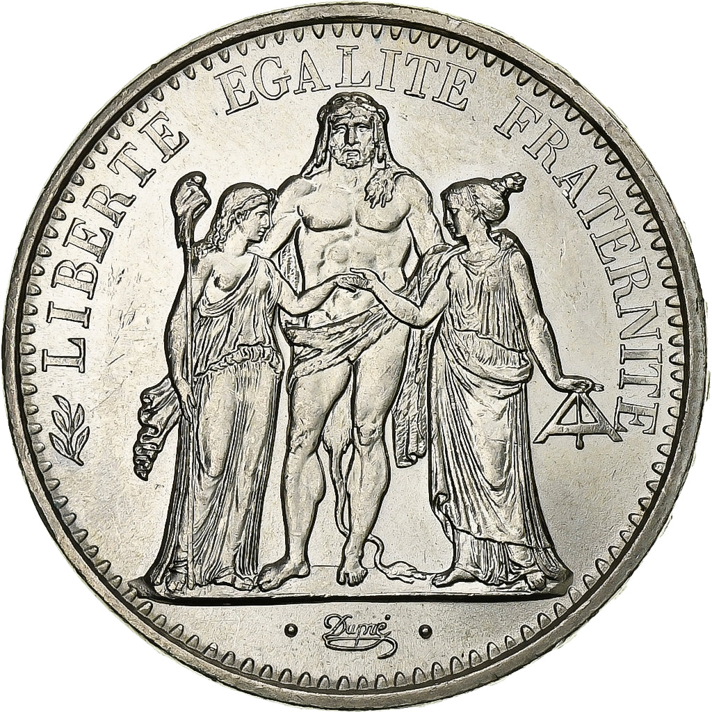 France, 10 Francs, Hercule, 1965, Paris, Silver, MS(63), Gadoury:813, KM:932