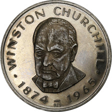 France, Médaille, Winston Churchill, Quatrième Ecu Européen, Argent, TTB+
