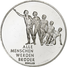 Alemania, medalla, Beitritt zu den Vereinten Nationen, 1973, Plata, EBC