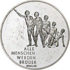 Alemania, medalla, Beitritt zu den Vereinten Nationen, 1973, Plata, MBC+