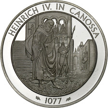 Germania, medaglia, Heinrich IV in Canossa, Argento, BB+