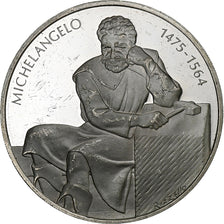 Frankrijk, Medaille, 500ème Anniversaire de la Naissance de Michel-Ange, 1975