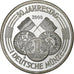 Germania, medaglia, 50 Jahrestag 1 Deutsche Münze, 2000, Argento, SPL