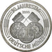 Allemagne, Médaille, 50 Jahrestag 1 Deutsche Münze, 2000, Argent, SUP+