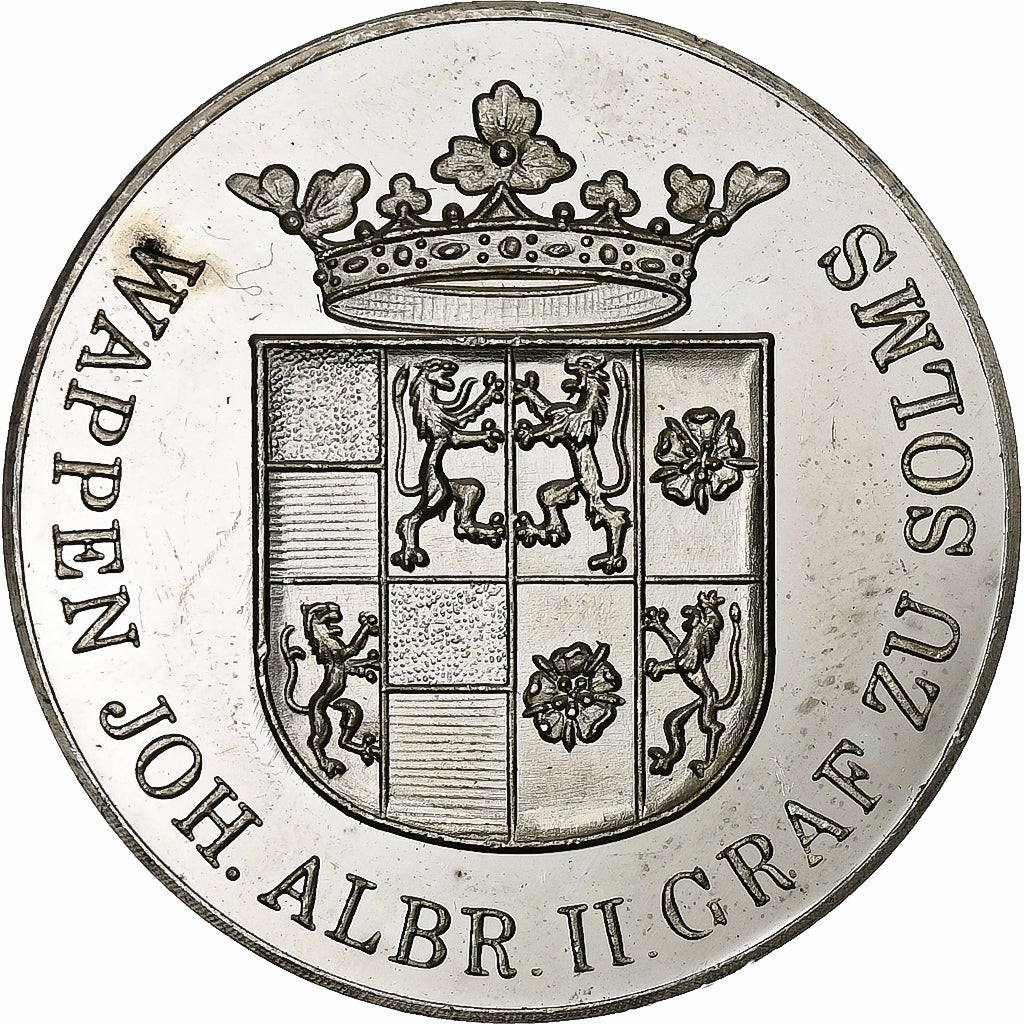 Alemanha, medalha, Jean-Albert II, Prata, AU(50-53)