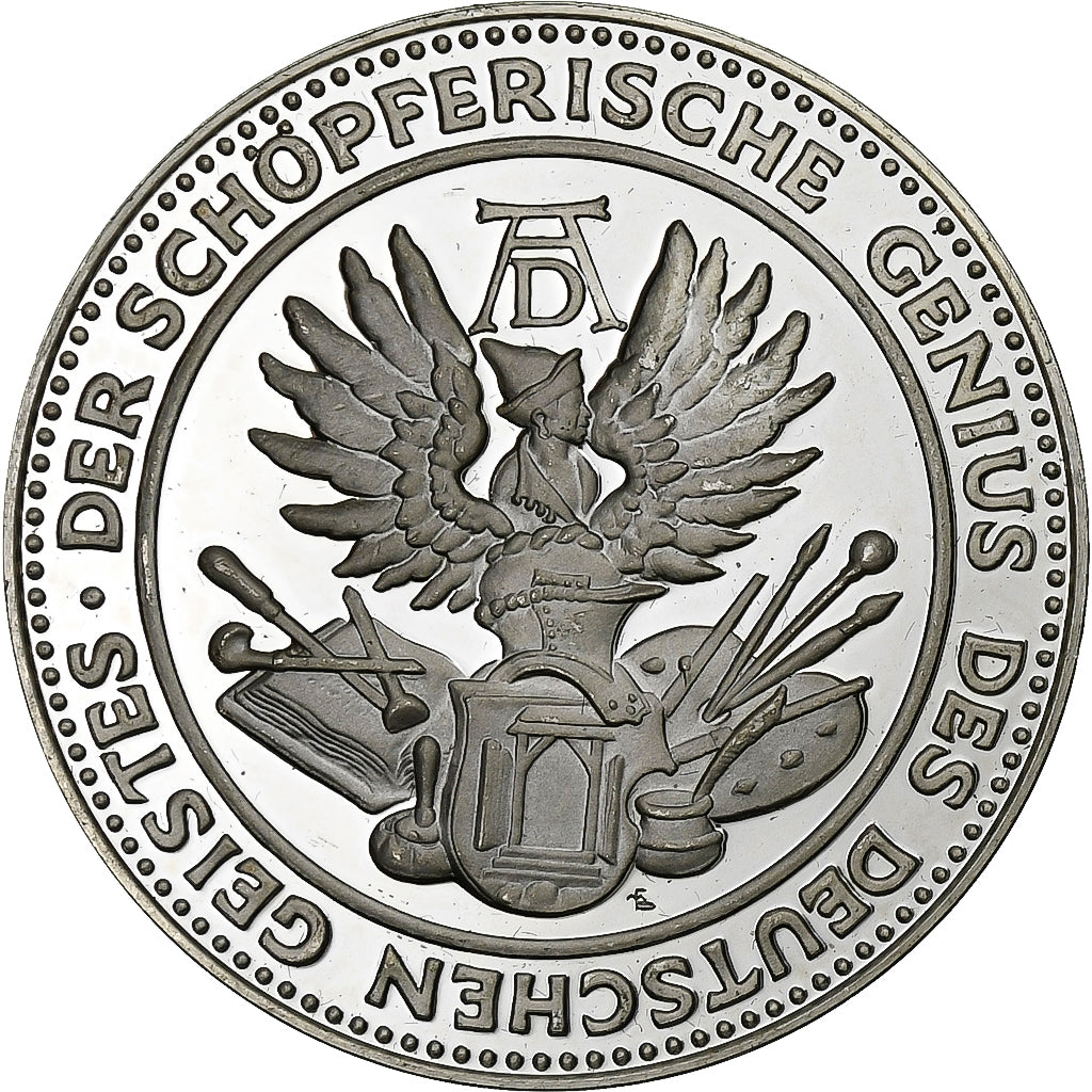 Germania, medaglia, Albrecht Dürer, Argento, SPL-