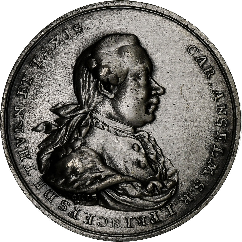 Duitsland, Medaille, Charles-Anselme, Prince de la Tour-et-Taxis, Zilver, PR