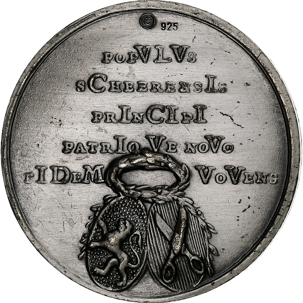 Duitsland, Medaille, Charles-Anselme, Prince de la Tour-et-Taxis, Zilver, PR