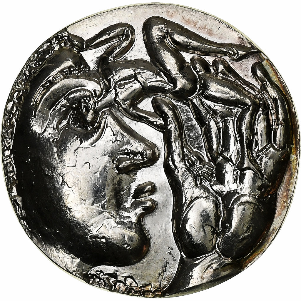 Deutschland, Medaille, Reproduction Monnaie Antique, Silber, UNZ