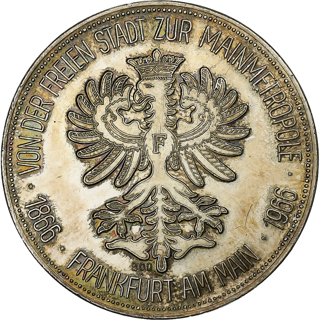 Allemagne, Médaille, Frankfurt am Main, 1966, Argent, TTB+
