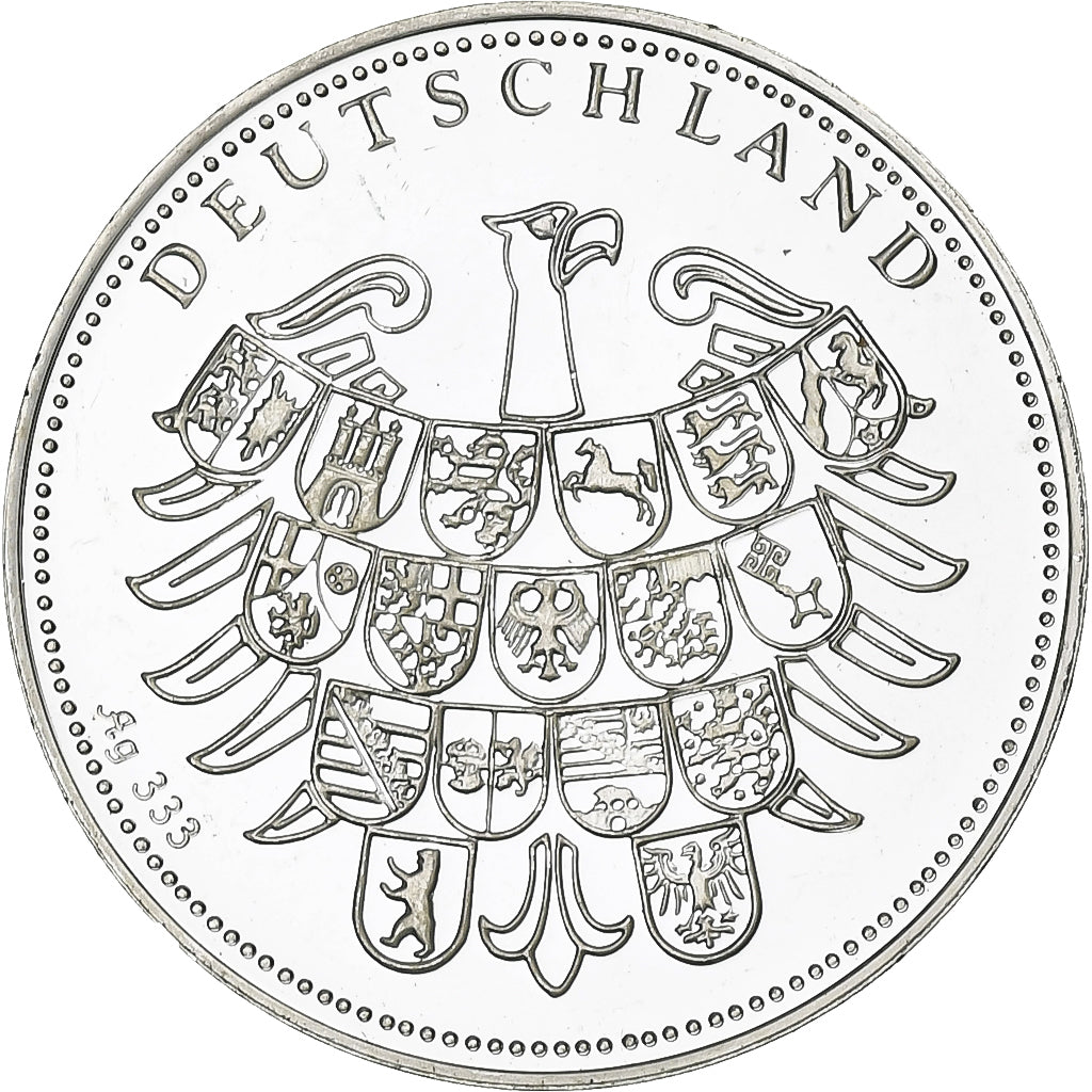 Germania, medaglia, Bundespräsident Richard von Weizsäcker, 2015, Argento, SPL
