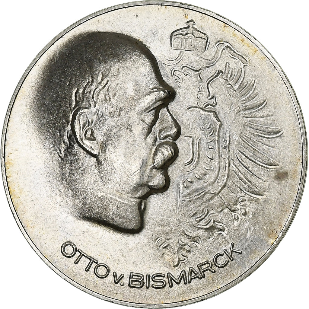 Allemagne, Médaille, Otto Bismarck, Reichgründung, Argent, SUP