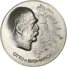 Allemagne, Médaille, Otto Bismarck, Reichgründung, Argent, SUP