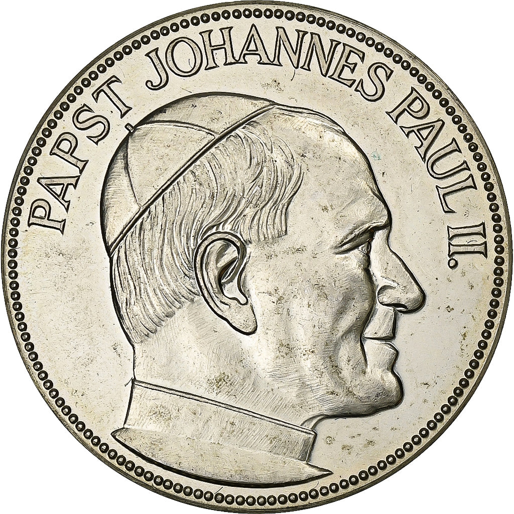 Germany, Medal, Jean-Paul II in Köln, 1980, Silver, AU(50-53)