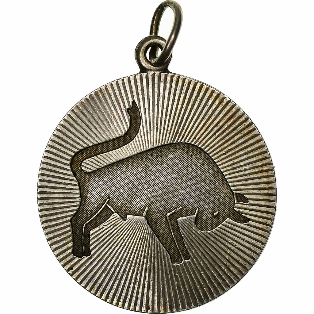 France, Médaille, Signe Zodiacal, Taureau, Argent, SUP