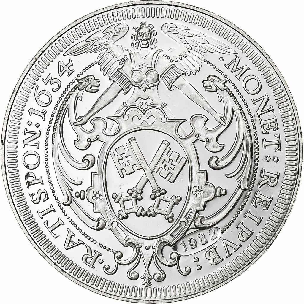 Germania, medaglia, Ville Libre de Ratisbonne, 1982, Argento, SPL