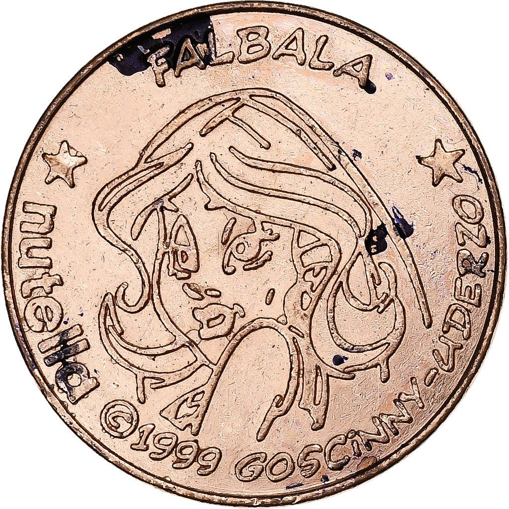 France, Token, 10 Centsesterces, Nutella, Falbala, Métal, EF(40-45)