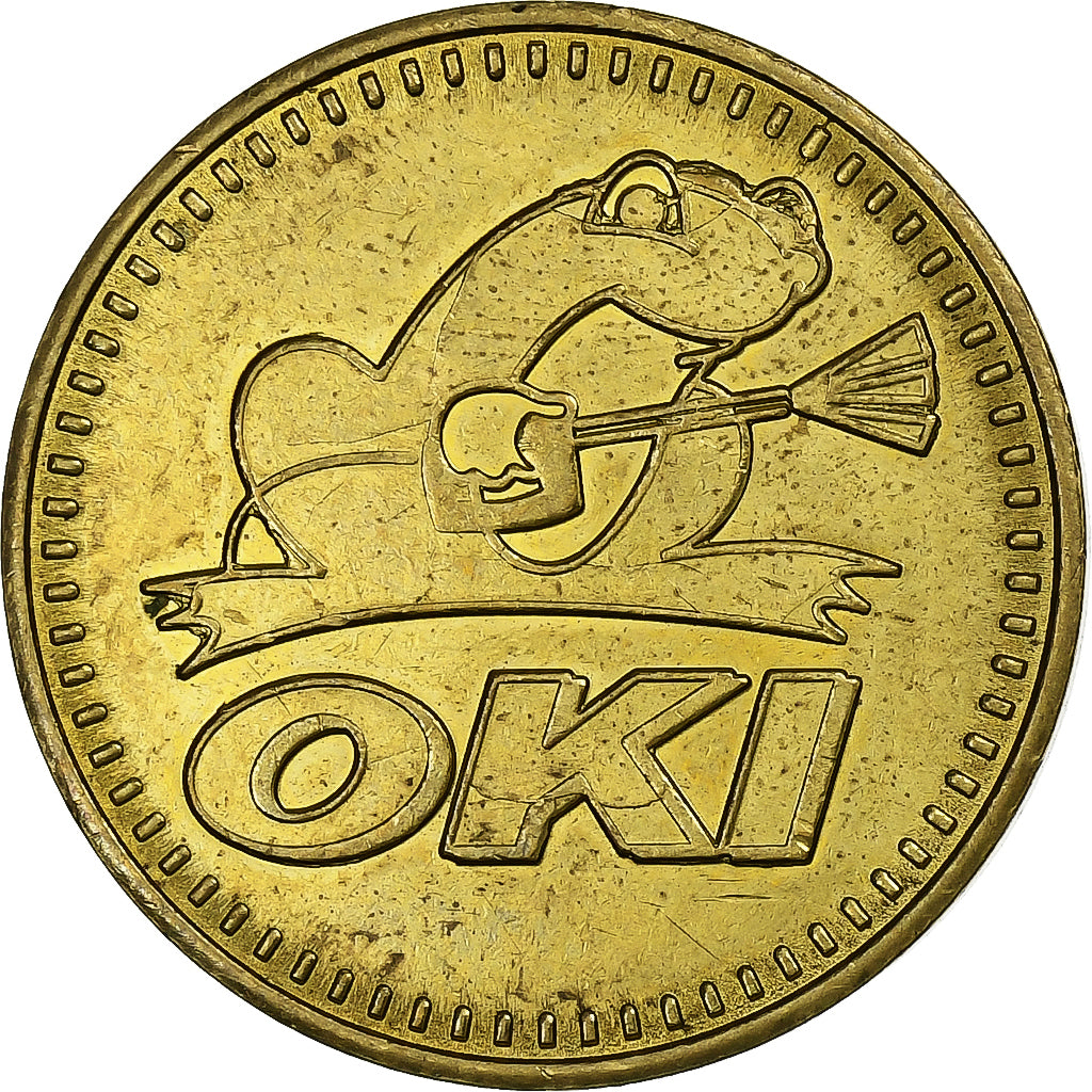 France, Jeton, Lavage, OKI, Cupronickel aluminium, TTB+