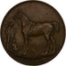 France, Medal, Paper Hunting Club, 1888, Bronze, Huot, EF(40-45)