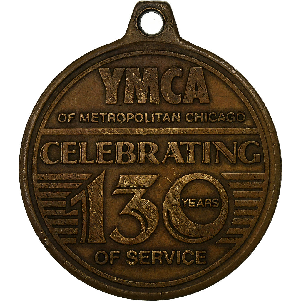 Stany Zjednoczone Ameryki, medal, YMCA of Metropolitan Chicago Celebrating 130