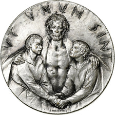 Vaticano, medaglia, Anno Jubilae Romae, 1975, Bronzo argentato, SPL