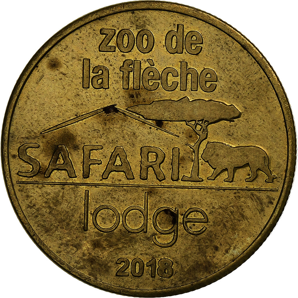 France, Jeton, Zoo de la Flèche - Safari Lodge - Ours Blanc, 2018, Cupro-nickel
