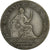 Francia, ficha, Chambre au Tribunal de Commerce, Nantes, Argento, Flan mat, SPL-