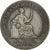 Francia, ficha, Chambre au Tribunal de Commerce, Nantes, Argento, Flan mat, SPL-
